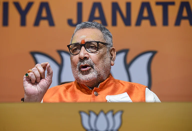 Union Minister and BJP leader Giriraj Singh - PTI